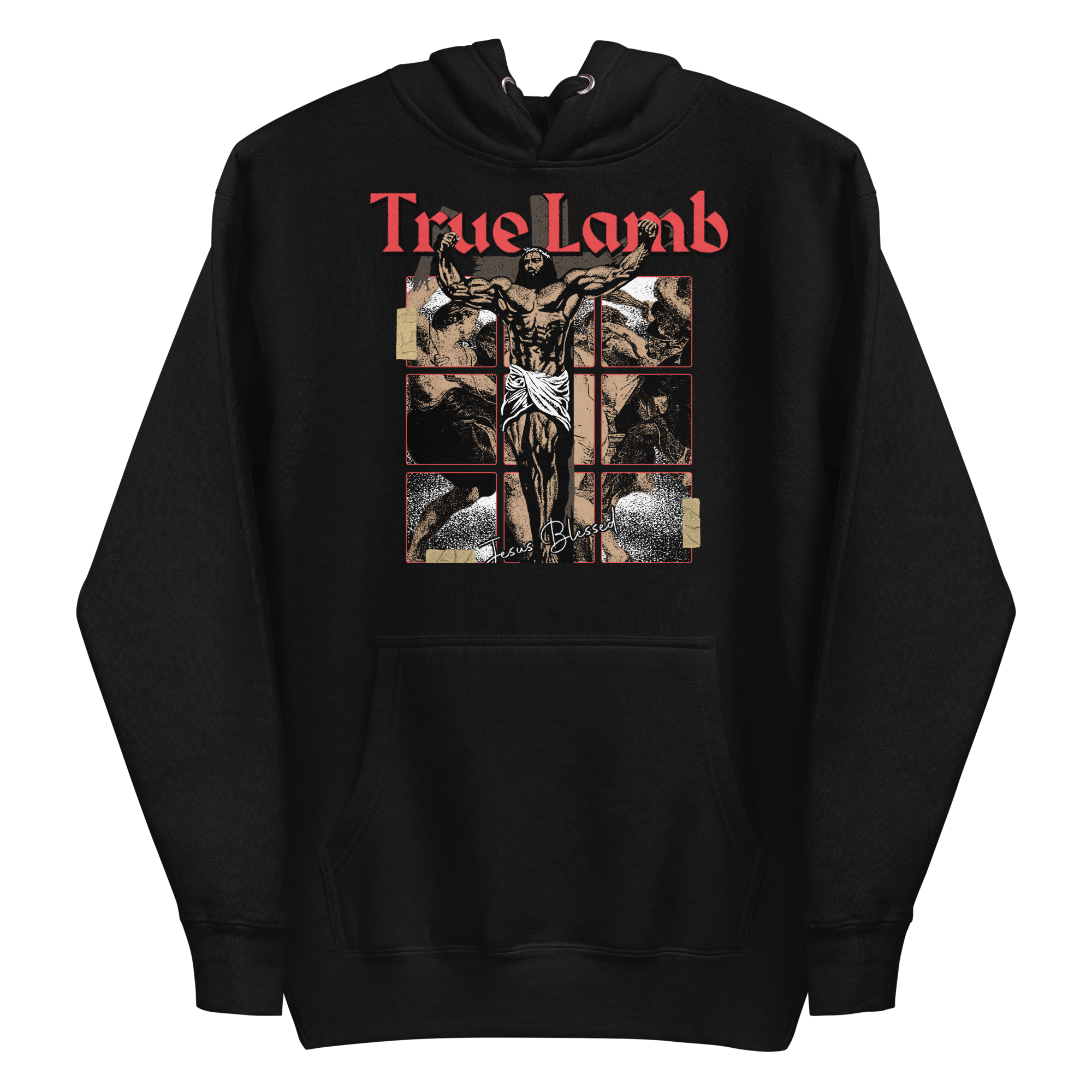 Black "He Paid the Dept" Hoodie